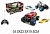 Машина р/у 1:16, 4 канала, со сменным кузовом, двери открыв., свет, звук, USB зарядка, эл.пит.вх.в компл.