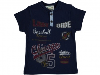 Футболка детская черная с принтом для мальчиков Babexi