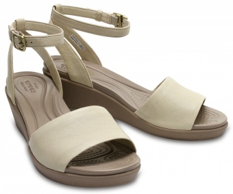 Crocs LeighAnn AnkleStrap Lthr