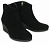 Leigh Suede Wedge Bootie