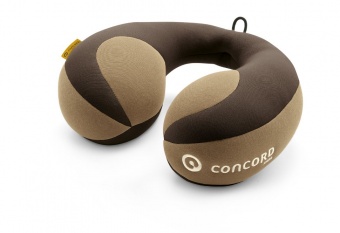 Подушка под шею дорожная Roll Luna Walnut Brown 2016 Concord