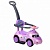 Машина-каталка Скорость свет, звук, сиреневая, ручка/ограничители съемные, кор.