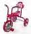 Велосипед трехколесный Лунатики, розовый