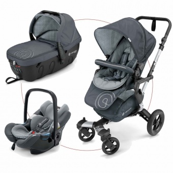 Коляска Neo Travel Set (3 в 1) Steel Grey 2017 Concord