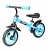 Беговел Moby Kids KidFun 10, 10" EVA. Крылья, син.
