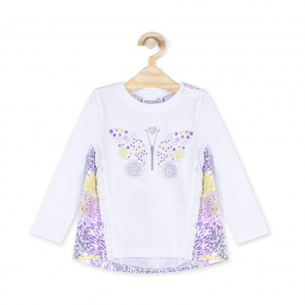 Лонгслив для девочек BE SWEET Coccodrillo