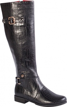 Сапоги черные для девочки RL5870