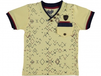 Футболка детская желтая для мальчиков Babexi