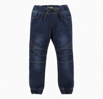 Брюки джинсовые темно-синие для мальчиков Эколайф