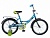 Велосипед NOVATRACK 18", URBAN, синий, тормоз нож., цветн.крылья, багажник хром.