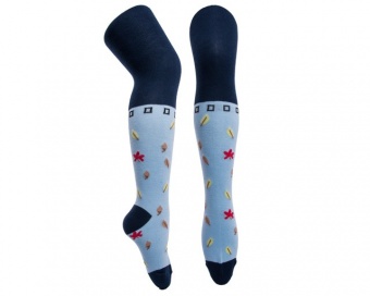 Колготки детские синие lansa