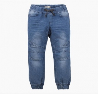 Брюки джинсовые голубые для мальчиков Эколайф