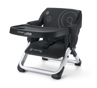 Стульчик для кормления черный Lima Raven Black 2015 Concord