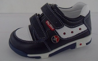 Полуботинки демисезонные детские для мальчиков синие MyMini 