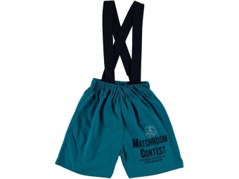 Шорты зеленые на лямках для мальчиков Babexi