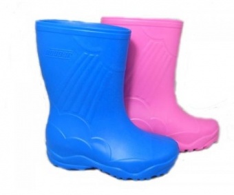 Сапоги Nordman без утеплителя розовые ЭВА