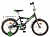 Велосипед NOVATRACK 12" TWIST, черный, тормоз нож, крылья цвет, багажник хром.