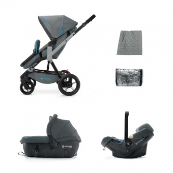 Коляска Wanderer Travel Set (3 в 1) Stone Grey 2015 Concord
