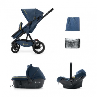 Коляска Wanderer Travel Set (3 в 1) Denim Blue 2015 Concord