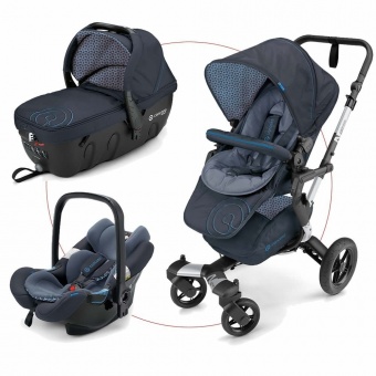 Коляска Neo Travel Set (3 в 1) Deep Water Blue 2017 Concord