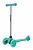 Самокат Moby kids , управление наклоном,свет.кол., бирюз.