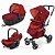 Коляска Neo Travel Set (3 в 1) Flaming Red 2017 Concord