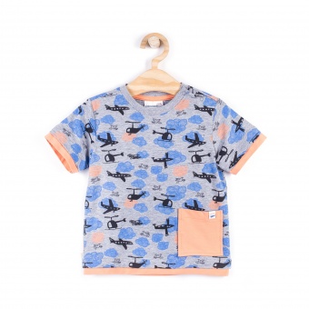 Футболка для мальчиков AIRCREW Coccodrillo