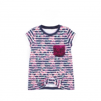 Футболка для девочек PRETTY & PERFECT Coccodrillo