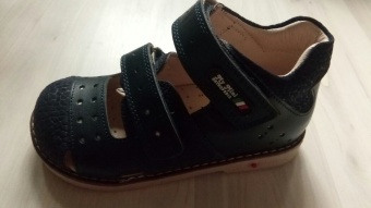 Сандалии темно-синие закрытые для мальчика Mymini