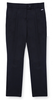 Брюки темно-синие для девочки школа 11809 Pinetti