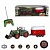 Трактор колесный с ковшом и полуприцепом р/у 1:28, 6 каналов