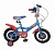 Велосипед 12д Навигатор Hot Wheels KITE-тип сине/крас