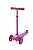 Самокат Moby kids, свет., упр.наклоном, рег.рул.стойка, пурпур